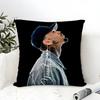 Contemporary R&B Singer Music C-Chris Brown 4 Pillow Case Linen Pillow Case Sofa Home Decor Cushion Cover Cushion Cove