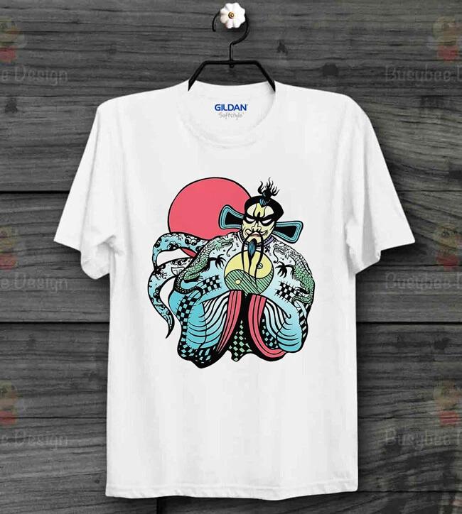 FU MANCHU BIG TROUBLE IN LITTLE CHINA 100% Cotton T-shirt Mens Tees Top EVIL VILLAIN UNISEX 100% Cotton T-shirt Mens Tees Top B370 2XL