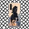 Animal Black Horse Phone Case for Samsung Galaxy A17 A37 A57 A16 A26 A36 A56 A15 A25 A35 A55 A14 A24 A34 A54 A13 A23 A33 A53 Gal