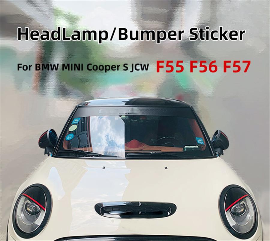 Brand New  kk Material Headlamp Sticker For mini cooper F54 F55 F56 F57