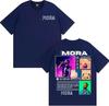Mora Lo Mismo De Siempre Album Tour Merch T Shirts Men Women Fashion Gothic High Street T-shirt Cotton Comfort Oversized T Shirt