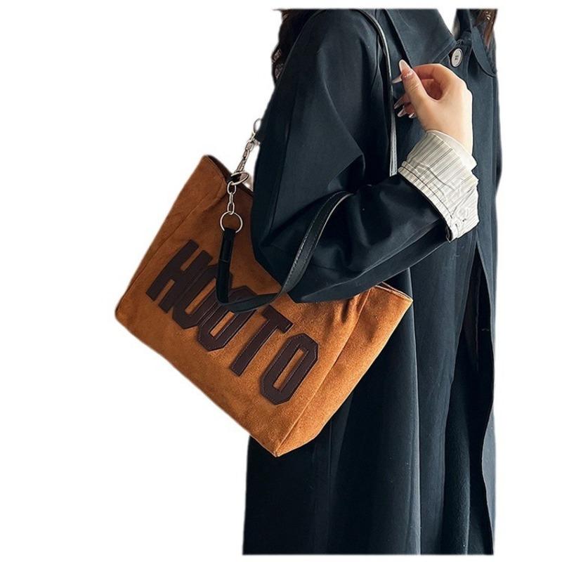 Canvas Bag, Shoulder Bag for College Students In Class, Women's Large-capacity New Summer Commuter Tote Bag, Canvas Bag