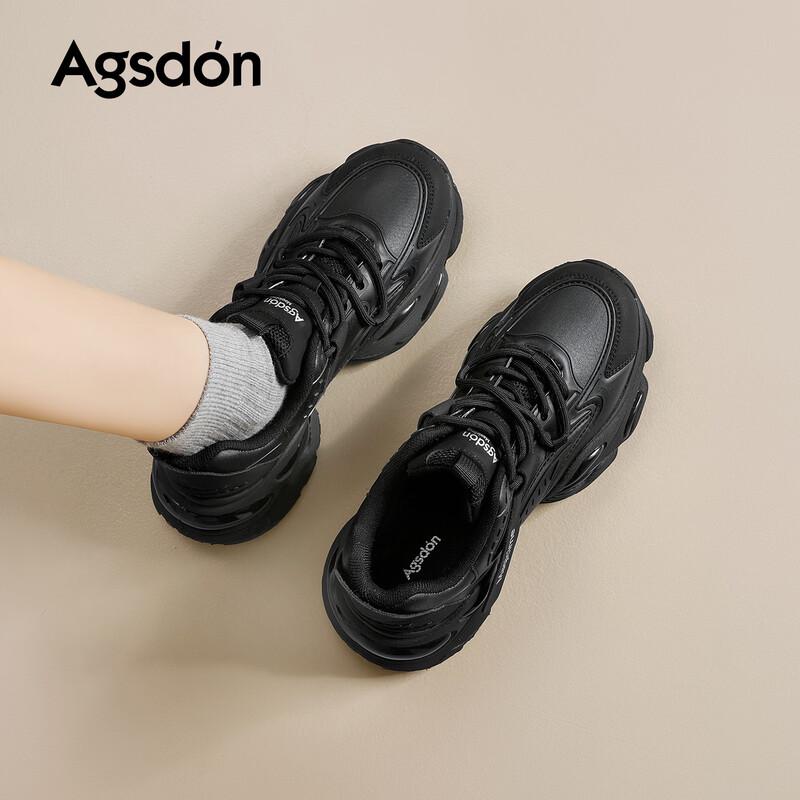 Agsdon Women s Platform Casual Sneakers 38