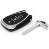 4 Buttons Smart Remote Car Key Fob 433MHz ID46 Chip for Chevrolet Bolt EV EUV 2022 2023 13535665 FCC ID: HYQ4ES IC: 1551A-4ES