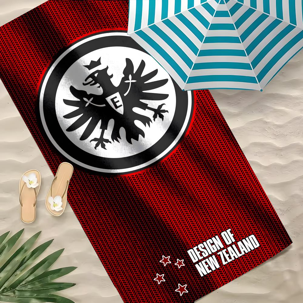 Sport E-Eintracht F-Frankfurt Cool Towel Polyester Beach Towel Quick Dry Sand Free Bath Towel for Summer Pool Travel Vacation