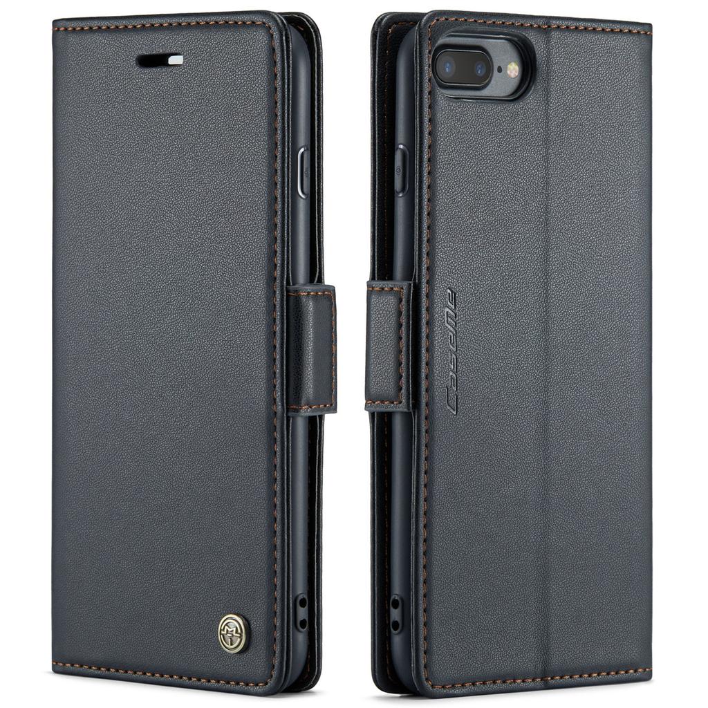 CaseMe Wallet Case for iPhone XS Max XR 8/7/6 Plus SE 2022 Magnetic Credit Card Holder Premium PU Leather Flip Case Cover
