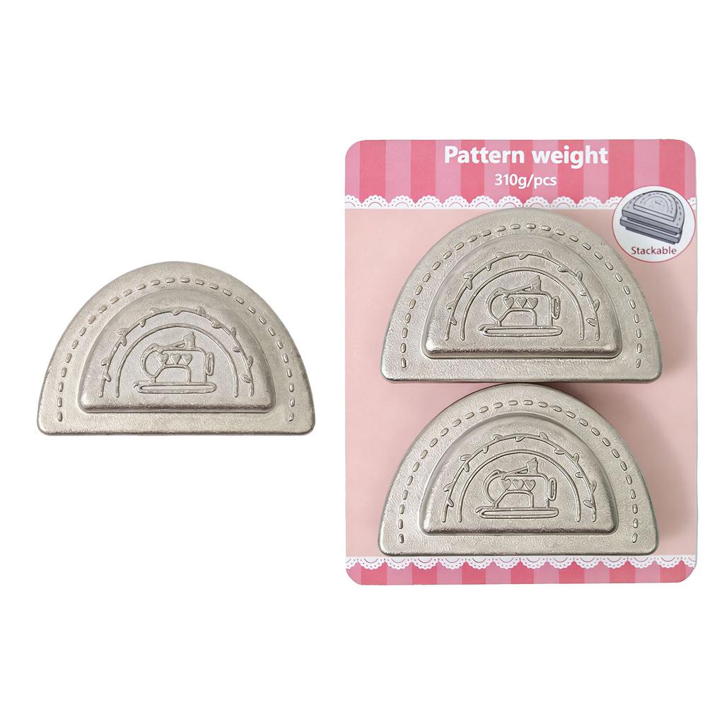 Ergonomic Handle Iron Fabric Weight for Long Sewing Supplies Comfortable in Craft Projects Rainbow Designs