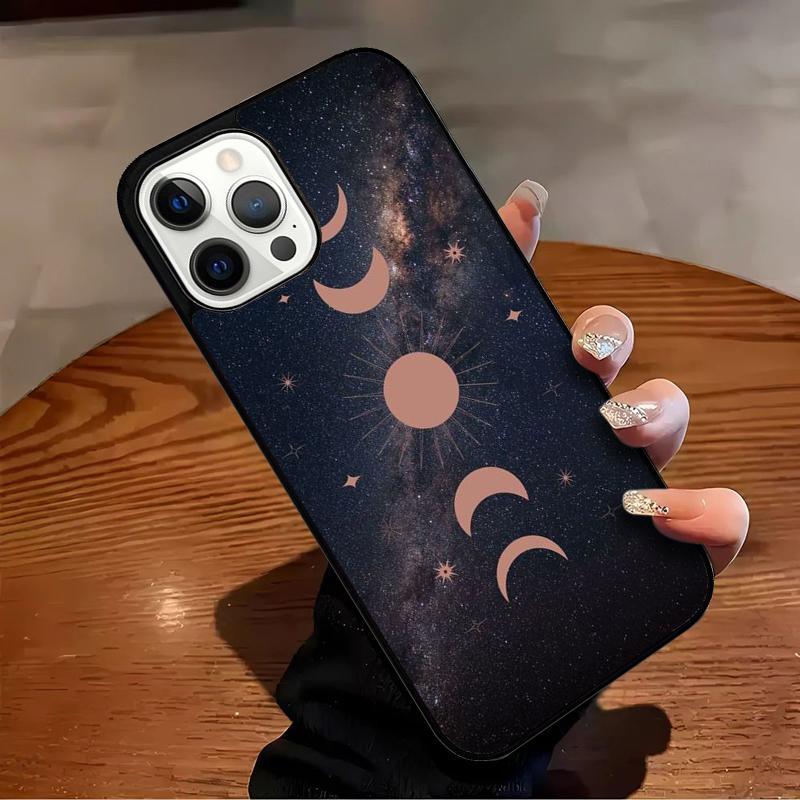 Space Sky Moon Phone Case For iPhone 17 Air 16 15 14 13 12 11 Pro Max Max Plus Bumper Case Cover