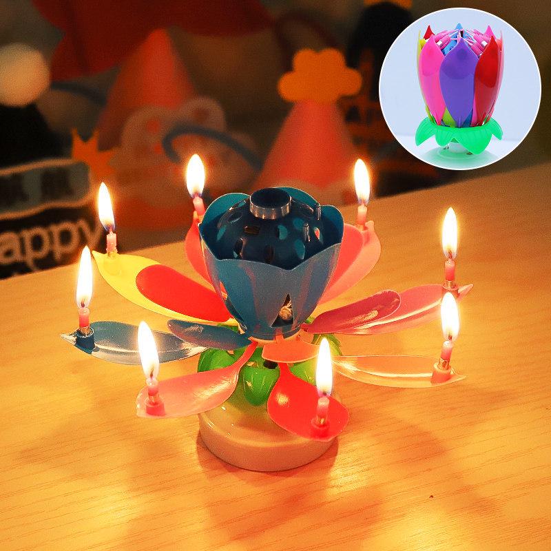 Color Flame Birthday Candles - Creative, Festive Atmosphere for Cakes and Parties