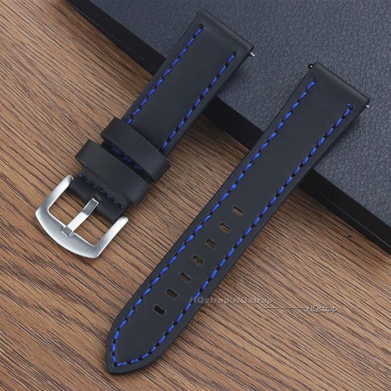 Quick Release Vintage Retro Genuine Leather Watch Band 18mm 20mm 22mm 24mm Soft Watch Bracelet Men Women Watch Strap Sport Belt