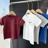 Kids Cotton Loose Fit Short Sleeve T Shirt Summer Boys Girls Fashion Top