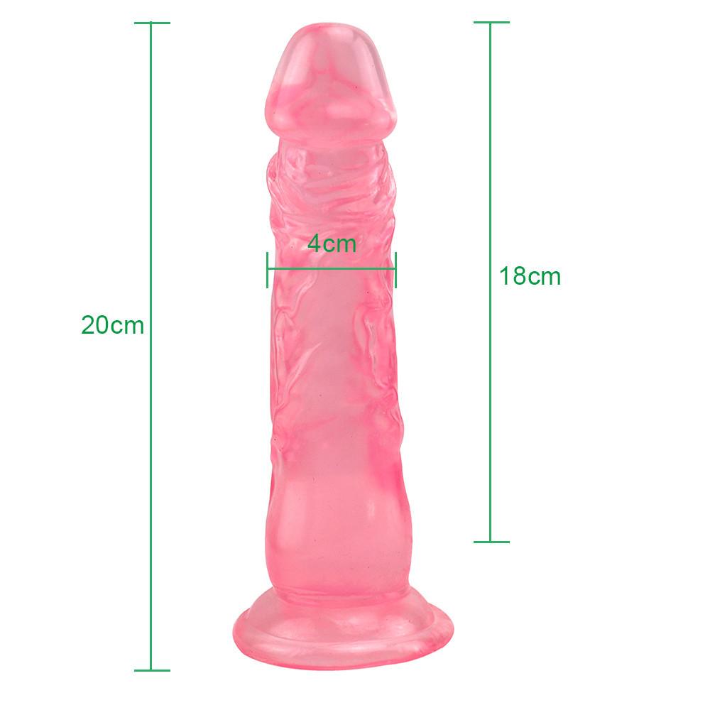 Dildo TPE pentru femeie, masturbator cu ventoză, masaj, vagin, jucărie sexuală pentru adulți