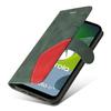 For Motorola Moto E13 4G Leather Case Wallet Stand Color Splicing Phone Cover