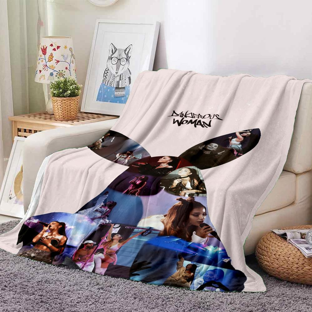Ariana Grande Blanket, High quality Comfortable for All Seasons, Home Decor, Warmth and Comfort