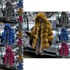Cozy Women's Winter Faux Fur Coats Soft Jacket With Stylish Hooded Design