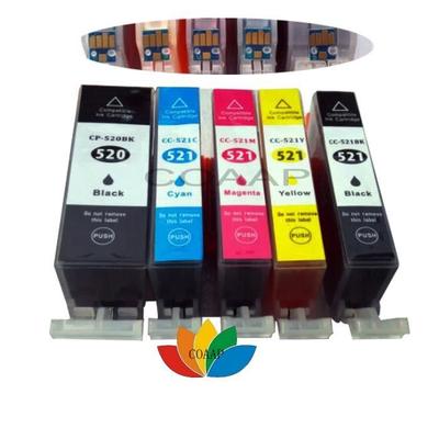 Compatible Canon PGI-520 CLI-521 XL Ink Cartridges - Multi-colors