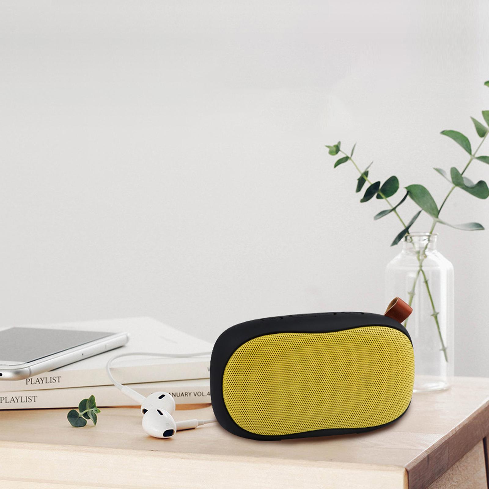 

Беспроводной Bluetooth-динамик Мини-динамик Сабвуферная карта Уличный компьютер Маленький динамик чёрный