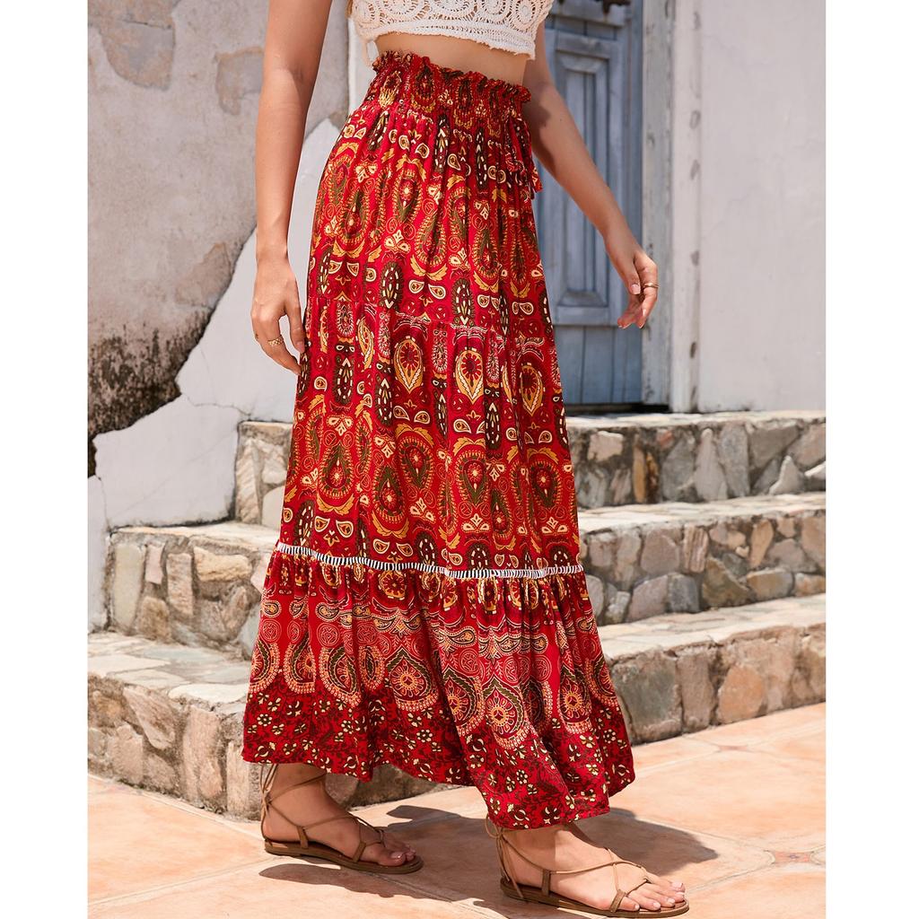 Jupe Décontractée Taille Haute pour Femme avec Jupe Ample Jupe Taille Haute avec Jupe Ample