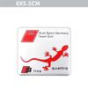 1P hot A3 A4 B8 8P 8V A6 C7 A5 Q5 B7 B6 B9 SLINE Q2 Q7 Retrofitting Sline Car Logo RS Metal Car Sticker Tail Logo Side Logo