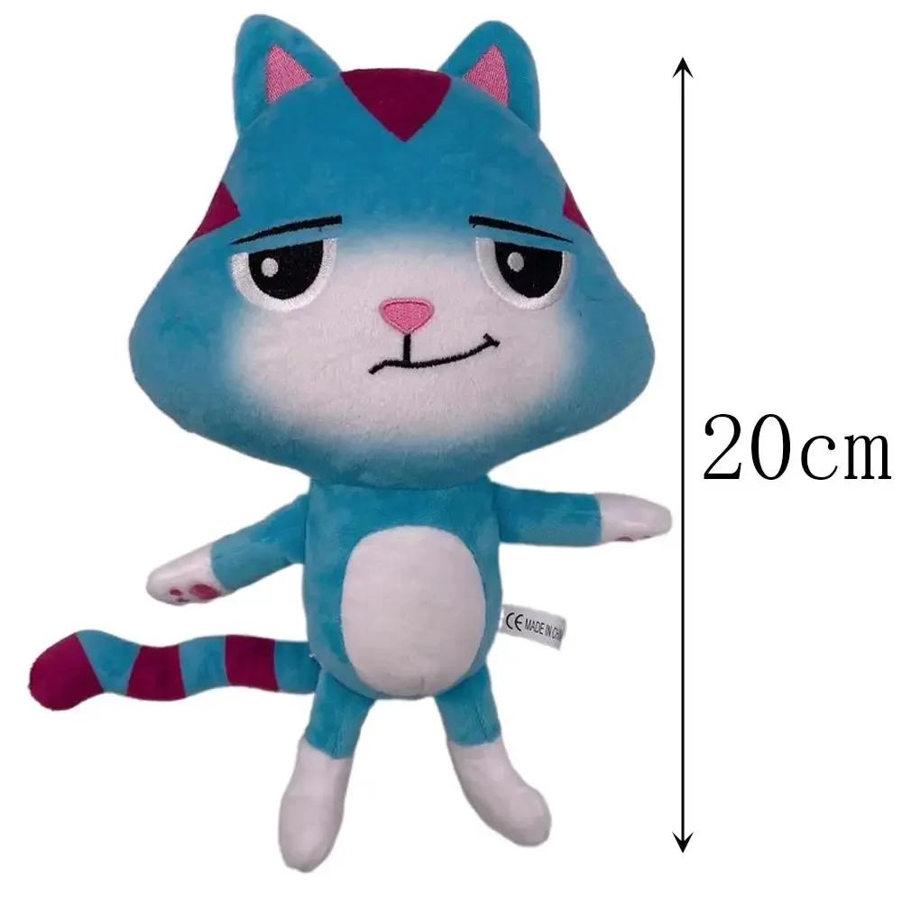 ***New Gabby'S Doll House Plush Toy Backpack Cat Cake Cat Mermaid Stuffed Animals Plushie Dolls For Kids Gift