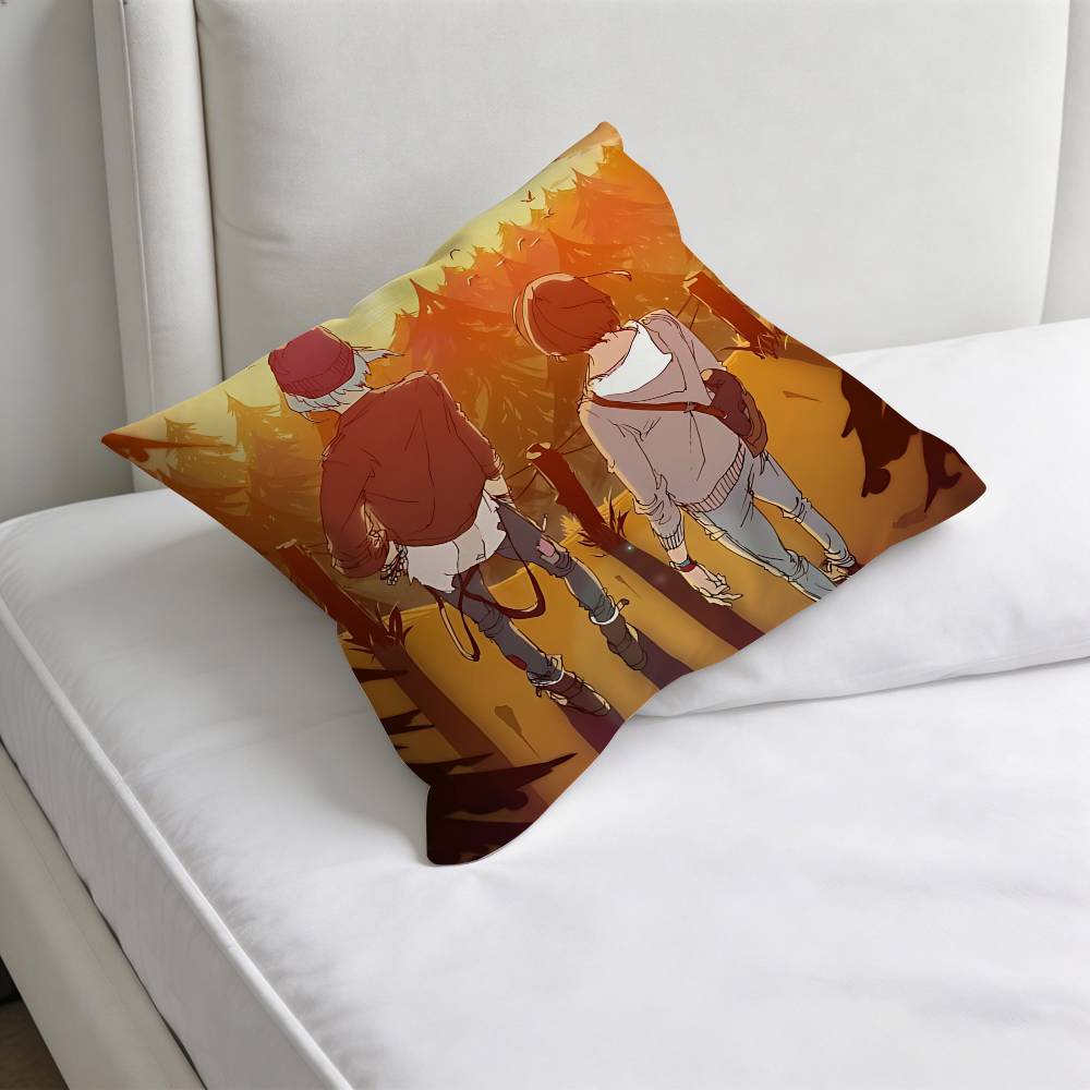 LLife is SStrange Chloe Decorative Square Pillow Cover Modern Cushion Case for Living Room Bedroom