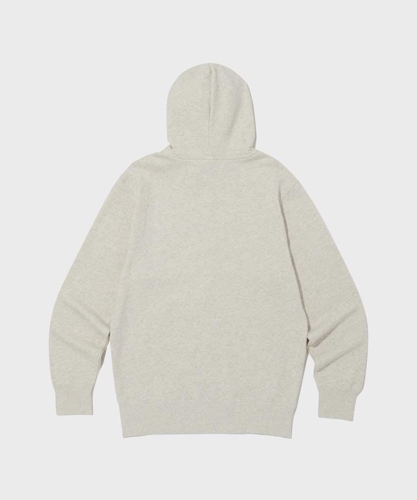 Champion Basic C-Logo Zip-Up Hoodie Cream