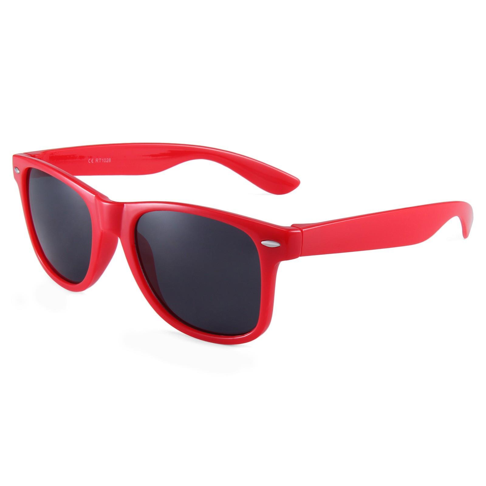 

Retro-inspired Round Sunglasses With Stud Detailing Japanese And Korean-inspired Fashion Sunglasses European And American- Polarised Sunglasses One Size красный