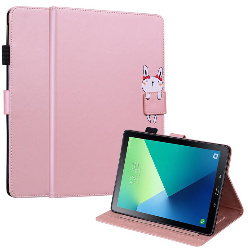 Tablet Case For Samsung Galaxy Tab A A6 10 1 2016 SM T580 Case Cute Cat Panda Painted Soft TPU Magnetic Tablet For Galaxy Tab A 2016 Case