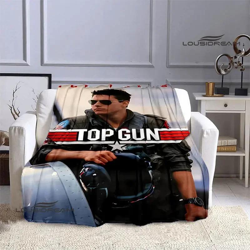 Classic Movie Top Gun Blanket Fashion Warm Blanket Flannel Blanket Bed Linings Home Travel Blanket Bed Linings Birthday Gift