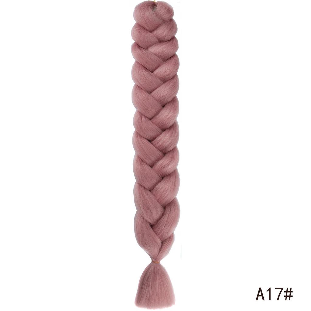 41 Inch 165g Ultra Long Jumbo Braid Hair Synthetic Colorful Braiding Hair Extensions for African Braids Women DIY Hairstyle