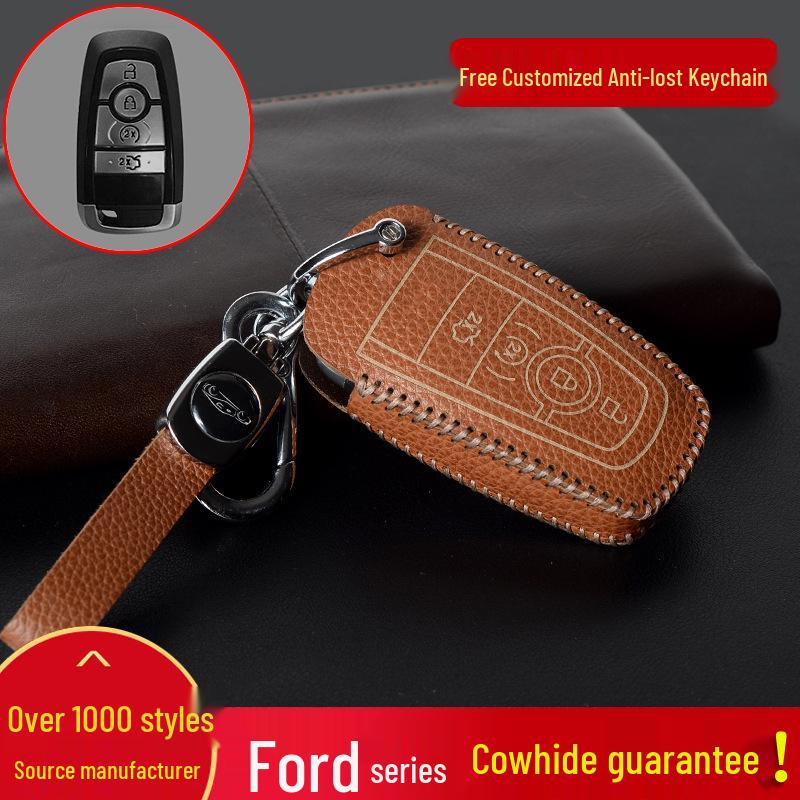 Ford Key Case: Compatible with Mondeo, Focus, Edge, Explorer, Taurus, and F150 Models