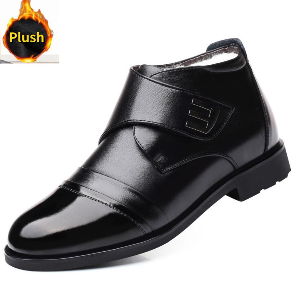 Téli Cipők Férfi Chelsea Csizma Bőr Meleg Cipők Férfi Bokacsizmák