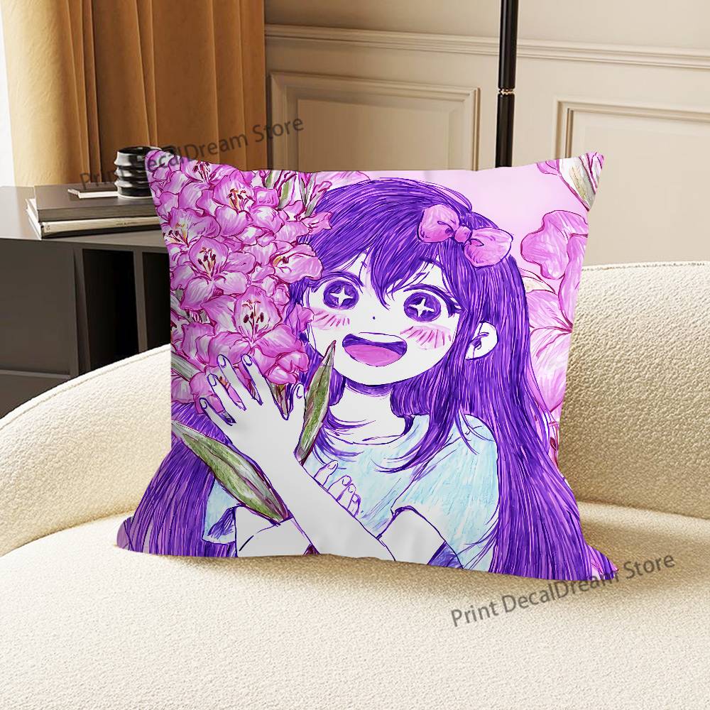 O-Omori-S Game Pillow Case Ultra Soft Skin Friendly Fabric Cloud Like Comfort & Concealed Zipper