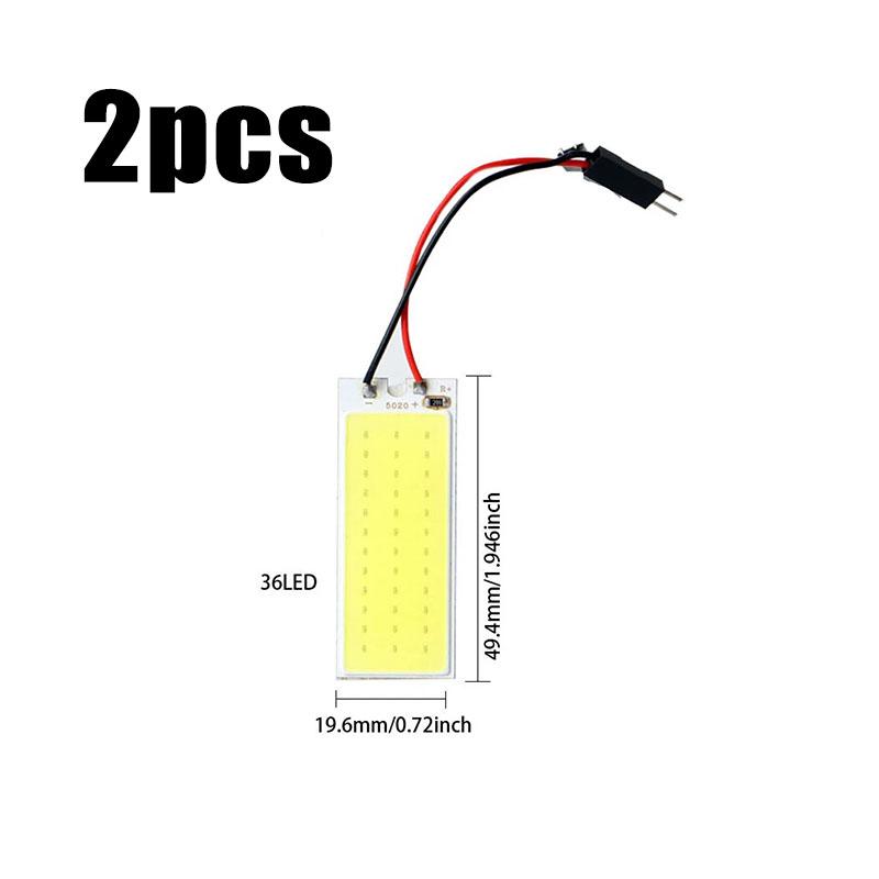 1/3PCS C5W C10W Festoon LED Bulb 31mm 36mm 39mm 41mm T10 C5W LED COB Light 12V White 7000K Car Interior Dome Reading Trunk Lmaps
