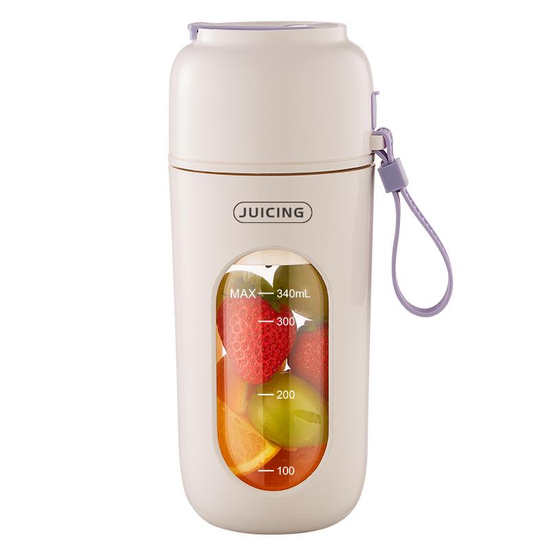 JuiCer Elétrico Portátil Grande Potência Com Um Canudo 12-Folhas De Aço Faca Copo Carregamento Sem Fio