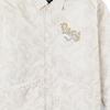 Vans LT Padded Year Of The Snake Button-Up Coach Jacket Unisex Jacket Off-White Checkered VN000P36F7J
