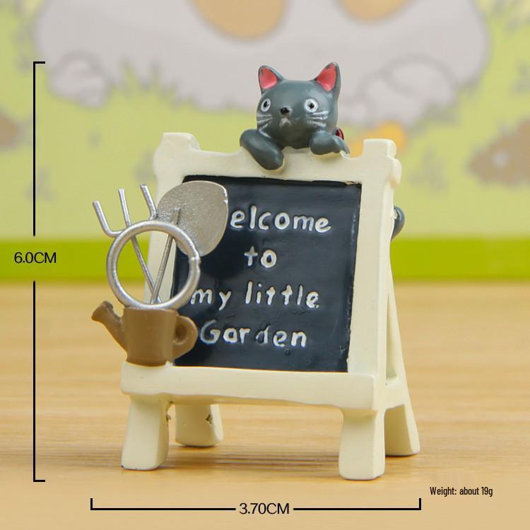 Miniature Resin Flower & Animal Ornaments for Succulent Gardens and Desktop Decor