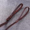 Strong Genuine Leather Dog Leash with Softening Treatment Comfortable Handle for Medium and Large German Shepherd Dogs