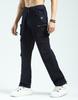 Rock it Men's Solid Straight Fit Cargo