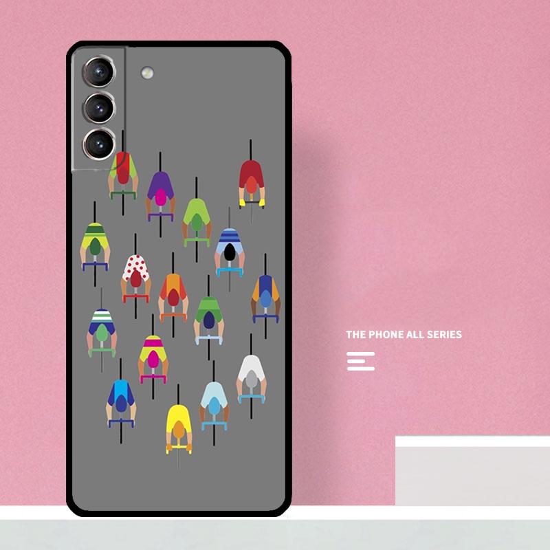 MTB Mountain Bike Cycling Bicycle Phone Case For Samsung Galaxy S26 S25 S24 S20 S21 S22 S23 Ultra S10 Plus S25 FE Cover Coque