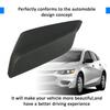 For 2016-  Chevrolet Malibu Driver Side Mirror Cap Cover Black Textured