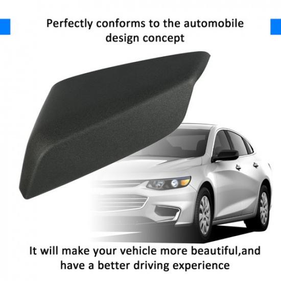 For 2016-  Chevrolet Malibu Driver Side Mirror Cap Cover Black Textured