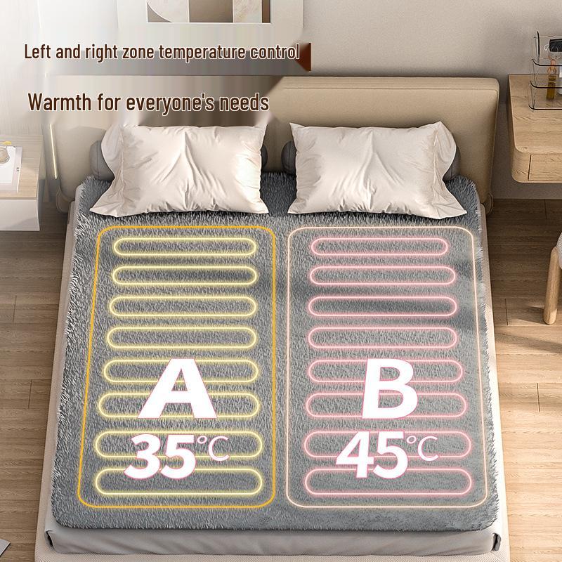Yu Zhaolin Dual Control Ultra-Soft Electric Blanket with Mite Removal & Safety Features