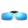 Rimless Flip Up Clip on Sunglasses Men Women Polarized Driving Fishing Cycling Night Vision Glasses Clip on Eyeglasses