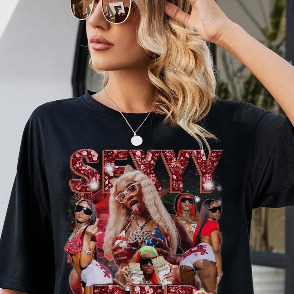 Sexyy red Unisex Shirt Sexyy Red Sexyy Red Fan Sexyy Red Shirt Sexyy Red 90s Unisex T-Shirt XXXXL