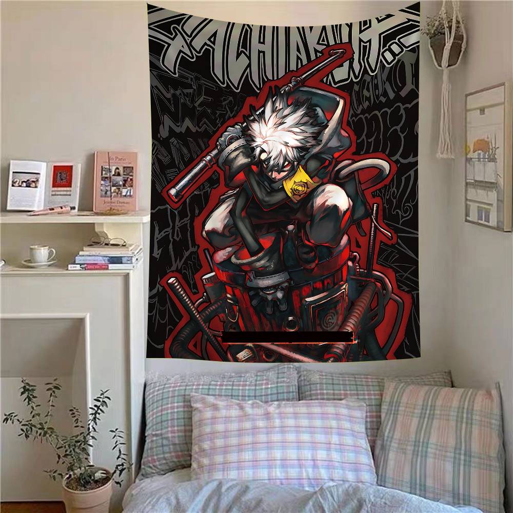 Anime GGachiakuta Anime Tapestry Hanging Tarot Hippie Wall Rugs Dorm Home Decor