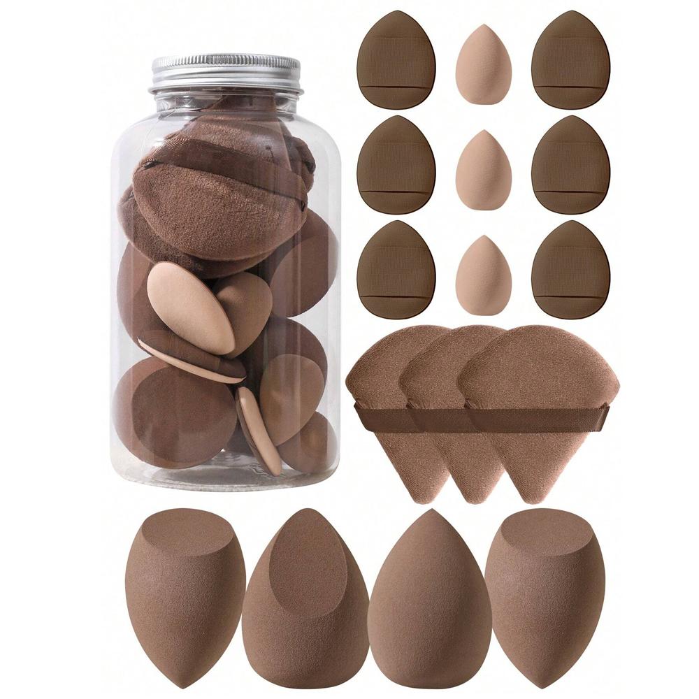 Makeup Sponge Set Blender Sponges 10 Pcs for Foundation Powder Liquid Professional Beauty Sponge Super Soft Facial Makeup Tools