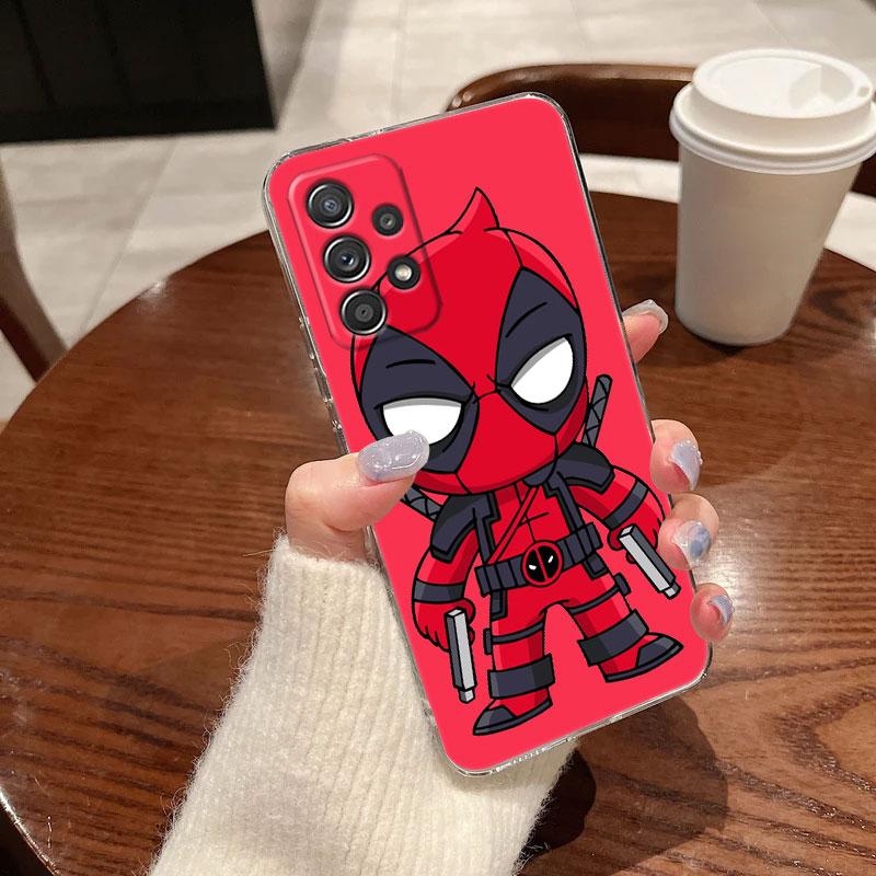 Cartoon Marvel Groot Ironman Clear Case For Samsung Galaxy A57 A37 A56 5G A36 Case A55 A54 A35 A26 A07 A17 A16 A06 A36 A15 Cover