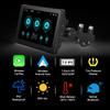 JIUYIN 7inch Motorcycle CarPlay Navigation Wireless CarPlay Android Auto Airplay Display Screen Portable Motorcycle Monitor