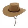 Unisex Western Hat Vintage Fedora with and Wool for Wind